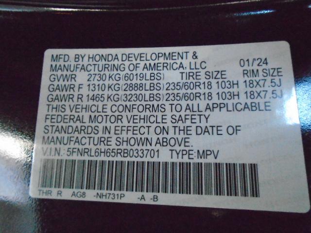 Honda Odyssey EX-L 2024