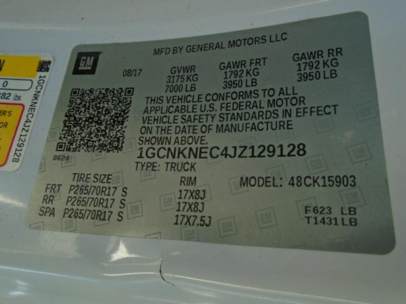 Chevrolet Silverado 1500 Work Truck Long Box 4WD 2018