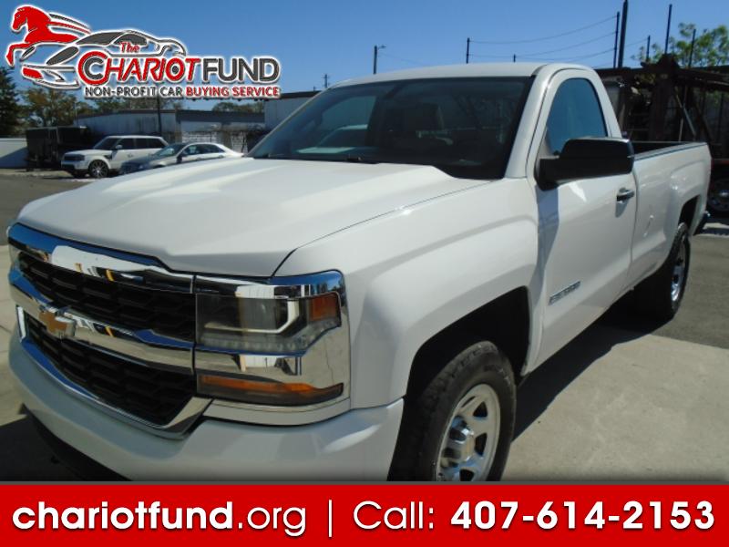 2018 Chevrolet Silverado 1500 Work Truck Long Box 4WD
