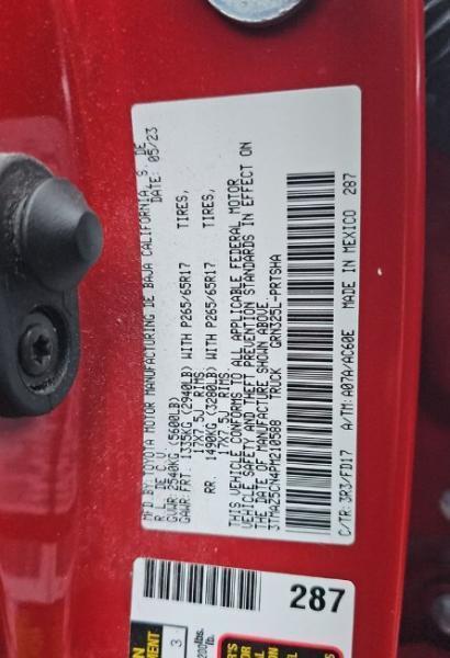 Toyota Tacoma SR5 Double Cab Long Bed V6 6AT 2WD 2023