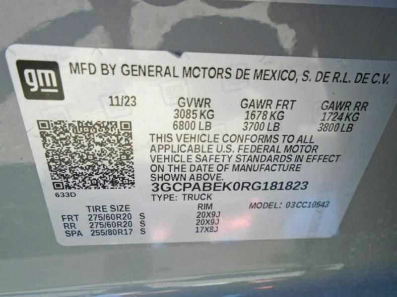 Chevrolet Silverado 1500 Custom Crew Cab 2WD 2024