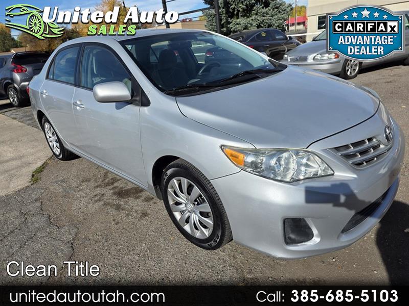 2013 Toyota Corolla LE 4-Speed AT
