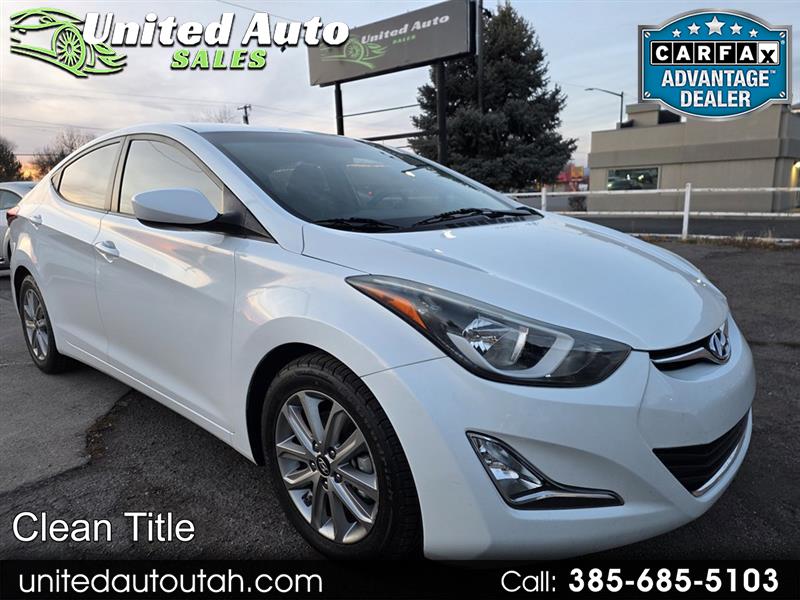 2016 Hyundai Elantra SE 6AT