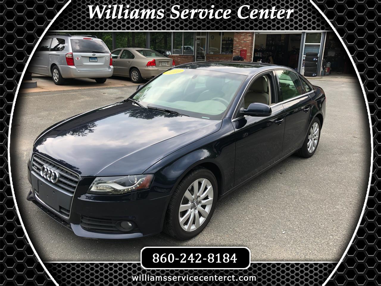 Used 2010 Audi A4 2.0T Premium Plus quattro Sedan for Sale in Bloomfield CT 06002 Williams