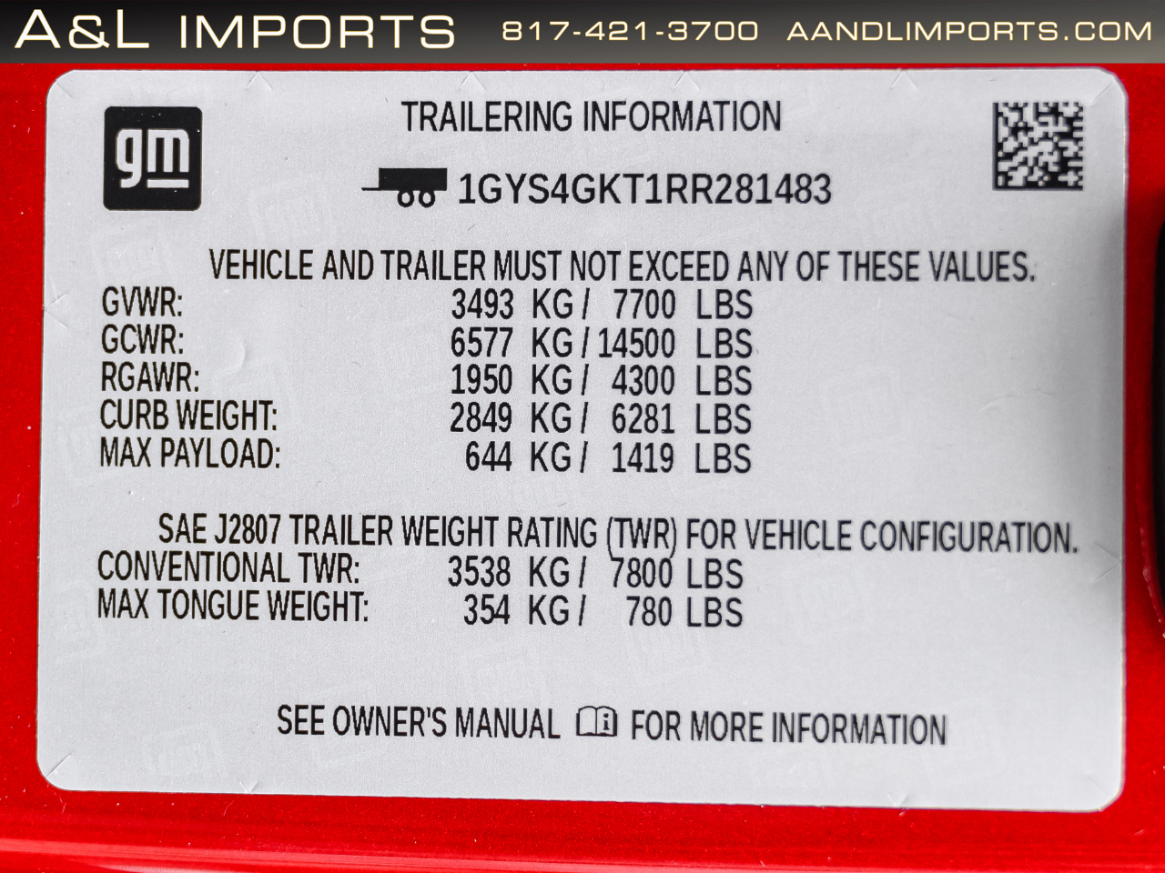 Cadillac Escalade 4WD 4dr Sport Platinum 2024