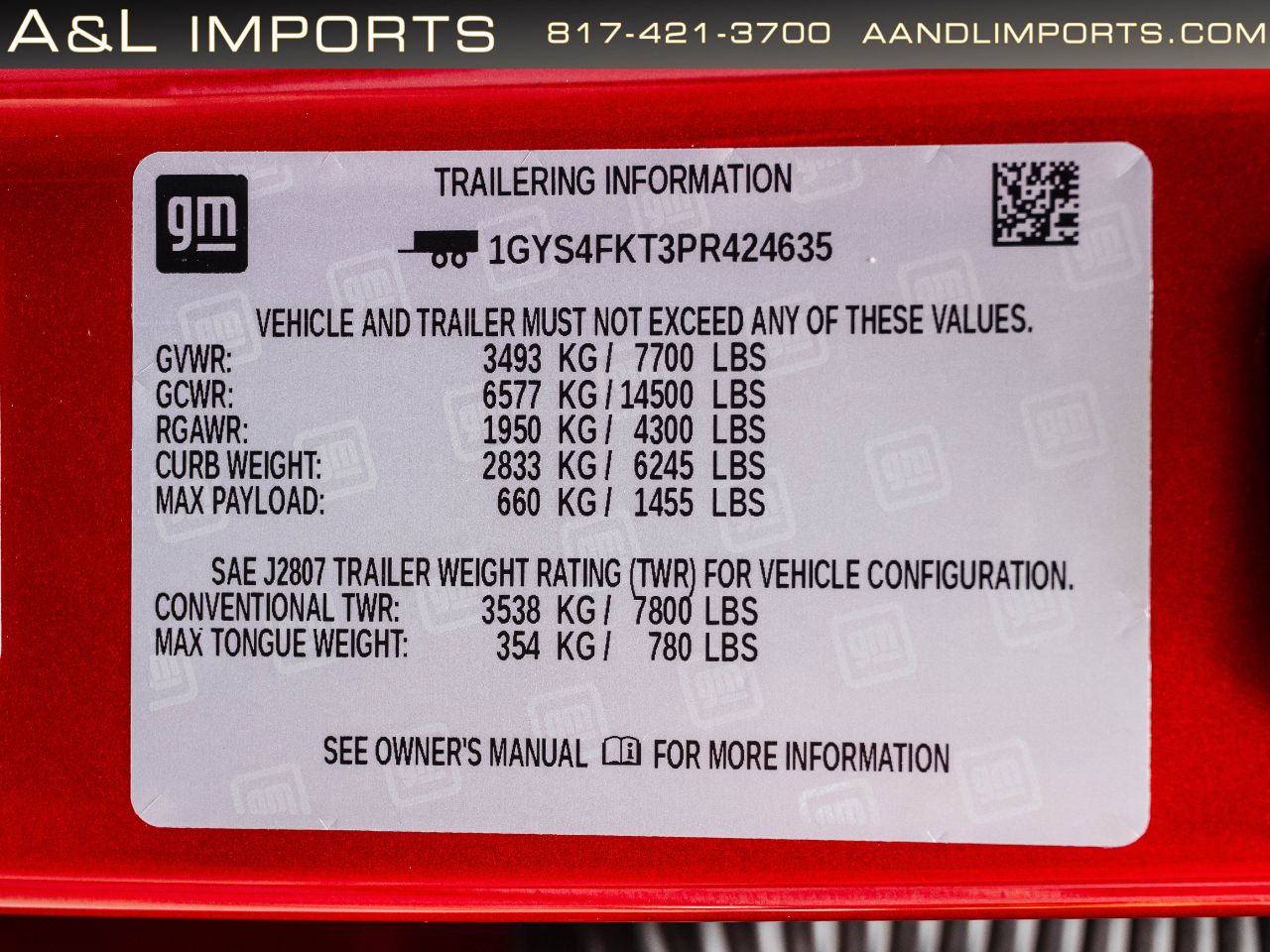 Cadillac Escalade 4WD 4dr Sport 2023