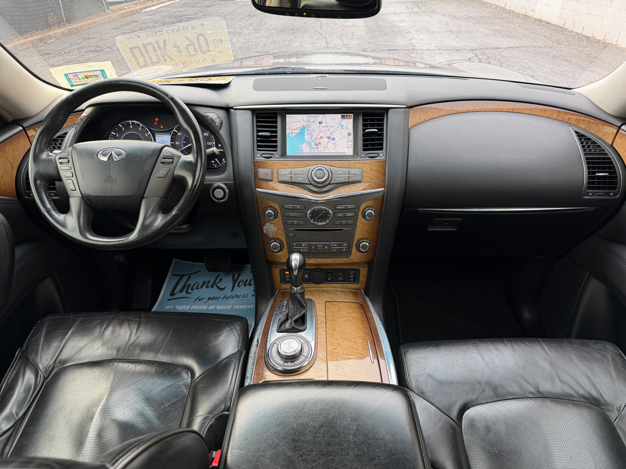 Infiniti QX56 4WD 4dr 8-passenger 2012