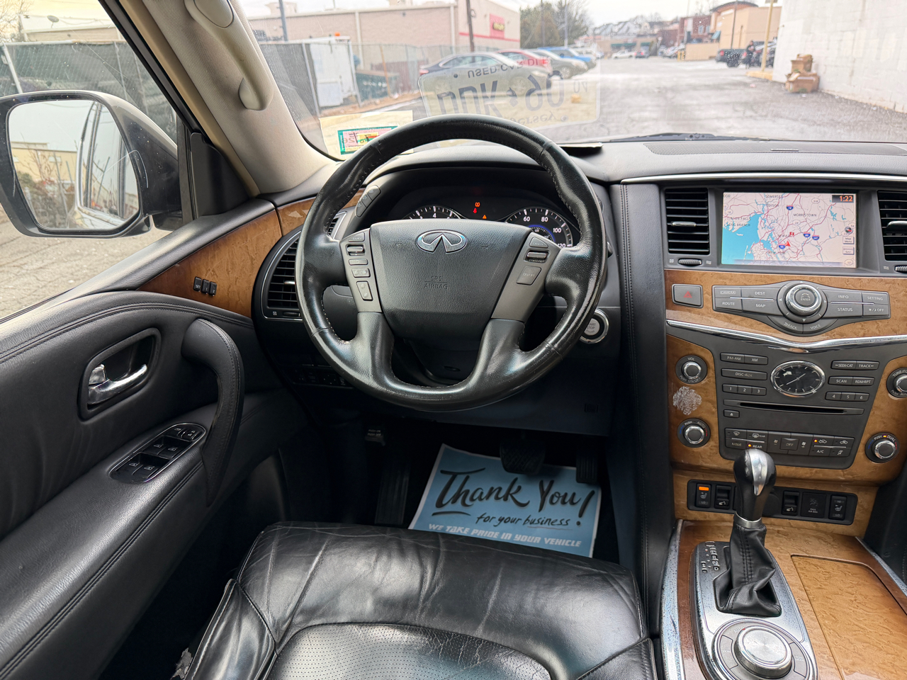 Infiniti QX56 4WD 4dr 8-passenger 2012