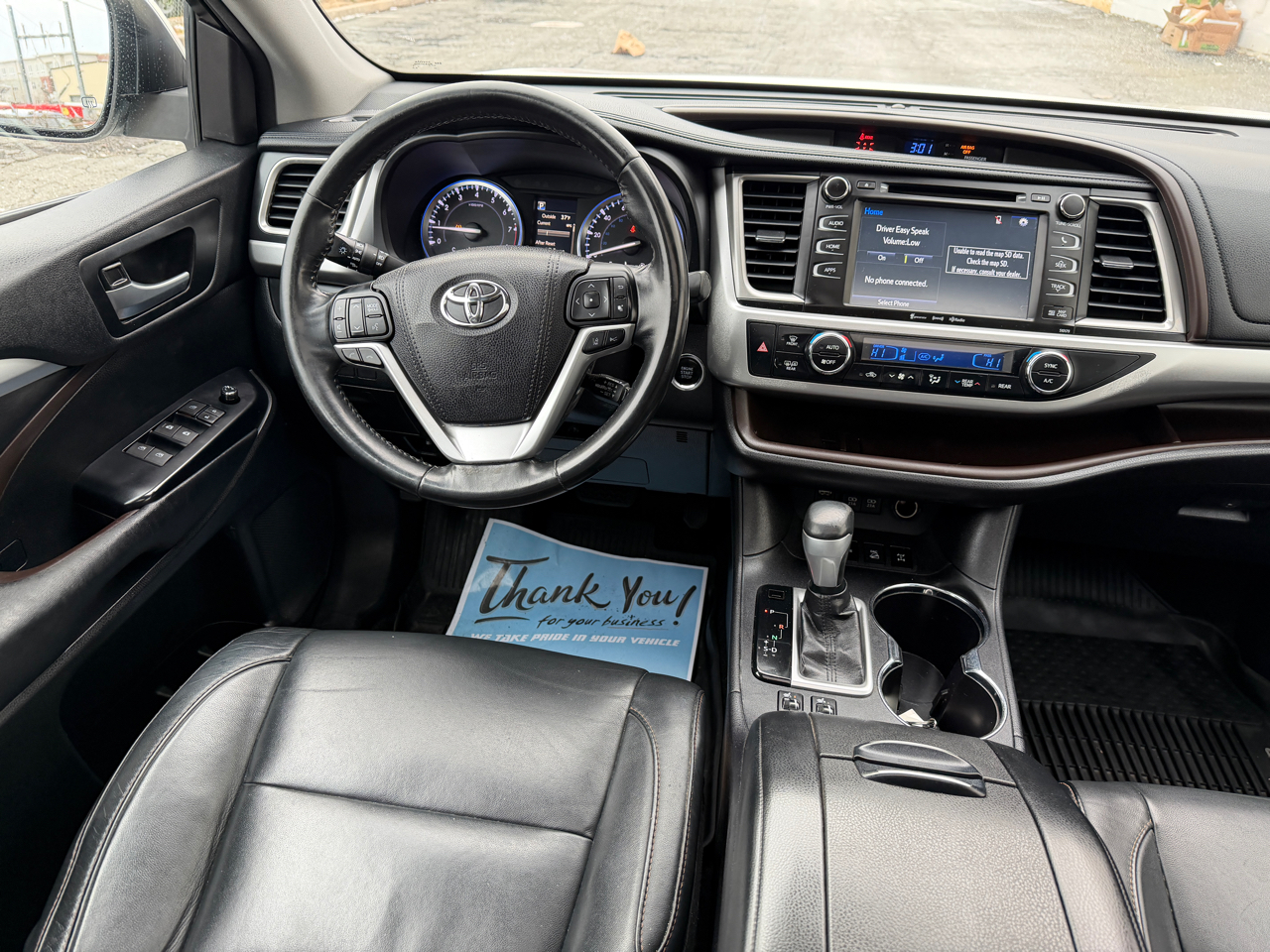 Toyota Highlander XLE V6 AWD (Natl) 2018