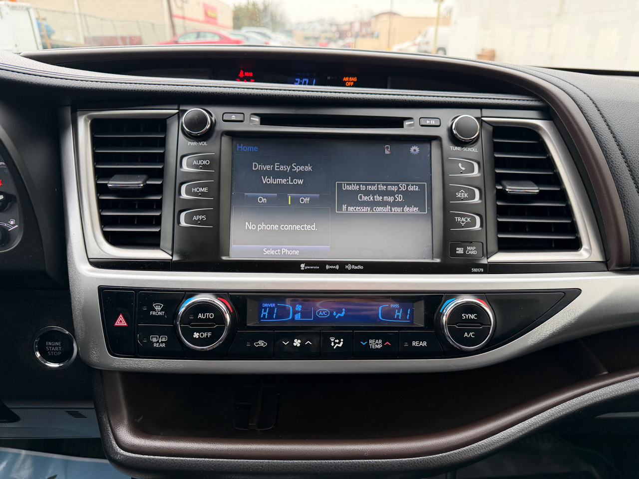 Toyota Highlander XLE V6 AWD (Natl) 2018