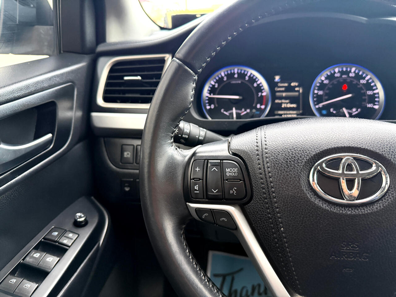 Toyota Highlander XLE V6 AWD (Natl) 2019