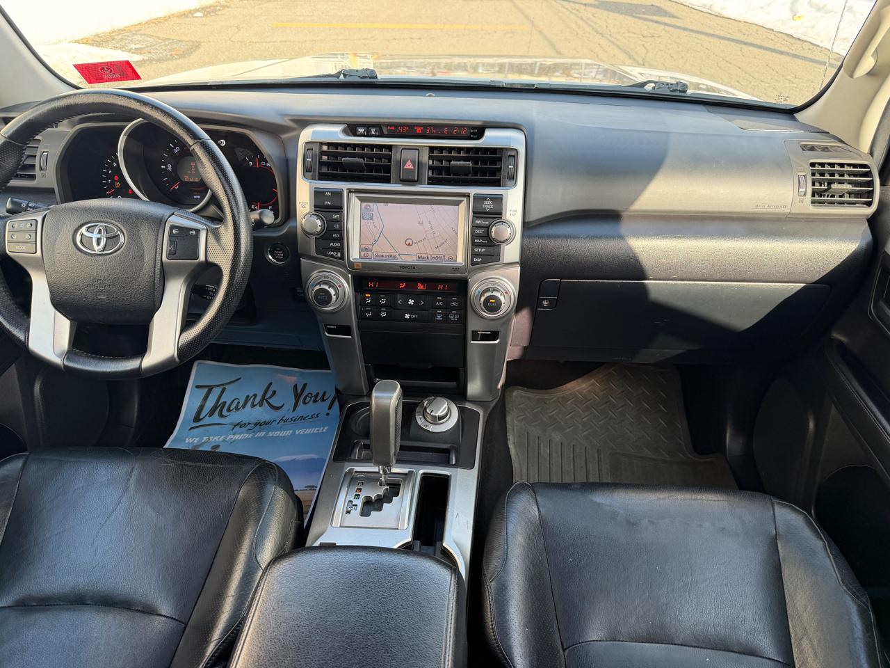 Toyota 4Runner 4WD 4dr V6 Limited (Natl) 2012