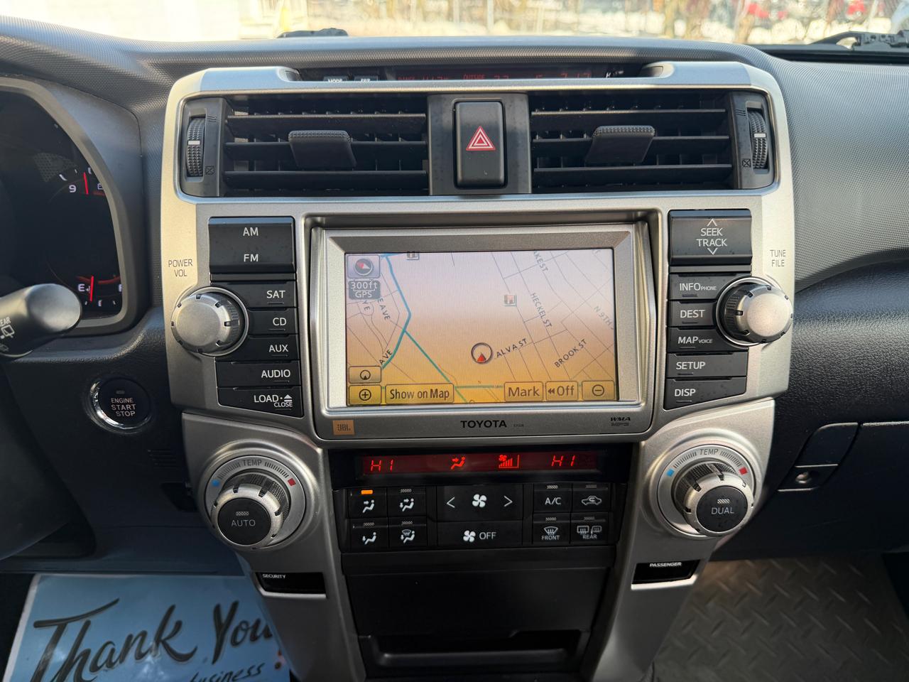 Toyota 4Runner 4WD 4dr V6 Limited (Natl) 2012