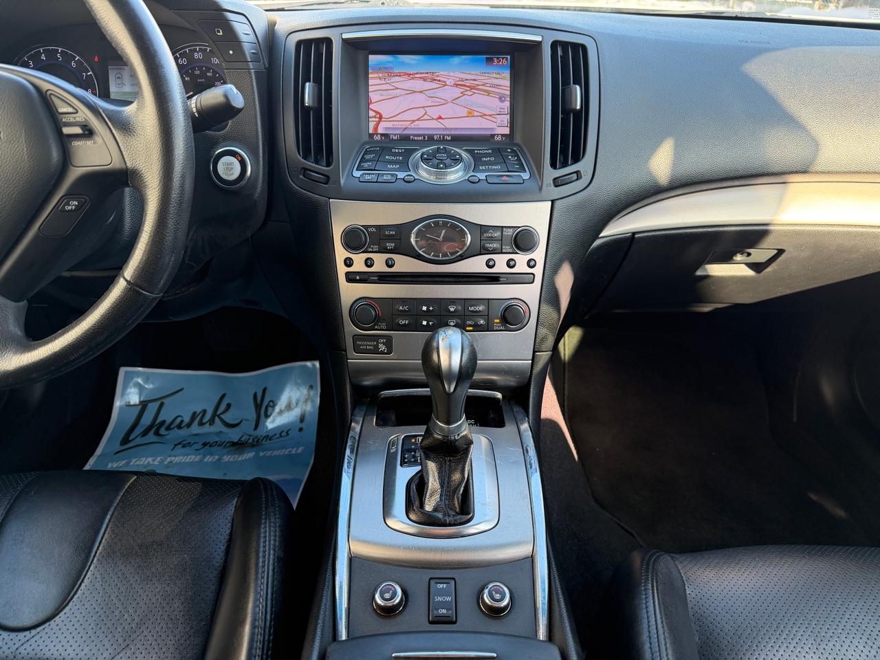 Infiniti G37 Sedan 4dr x AWD 2012