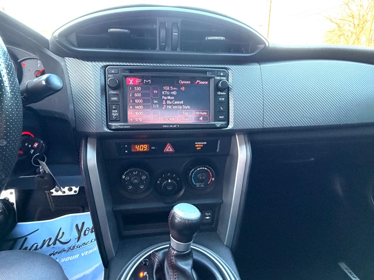 Scion FR-S 2dr Cpe Man (Natl) 2015