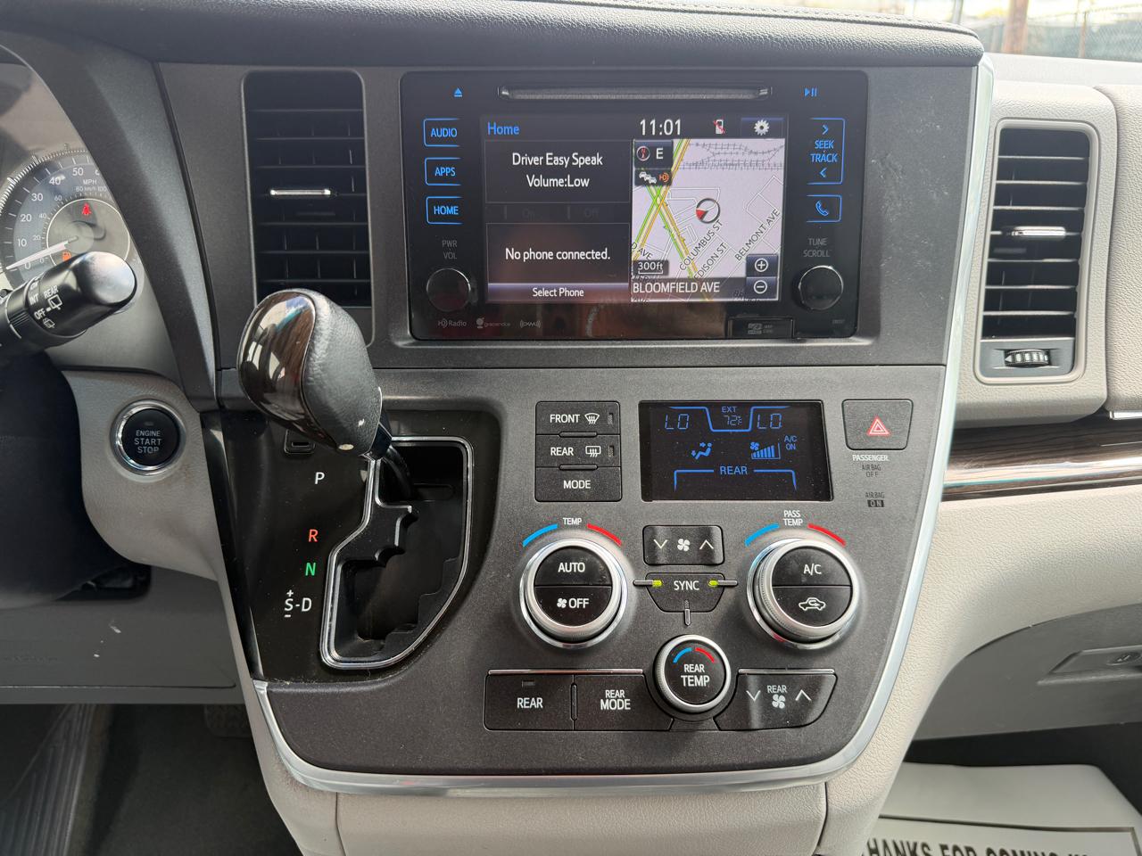 Toyota Sienna Limited Premium AWD 7-Passenger (Natl) 2017