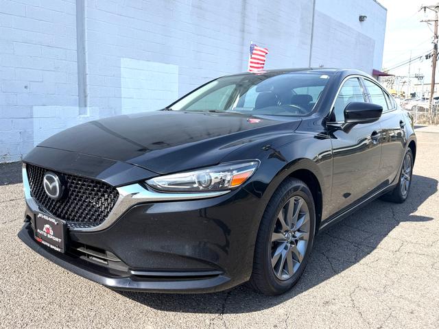Black 2018 Mazda MAZDA6 Sport Sedan FWD Sedan Front-Wheel Drive Automatic
