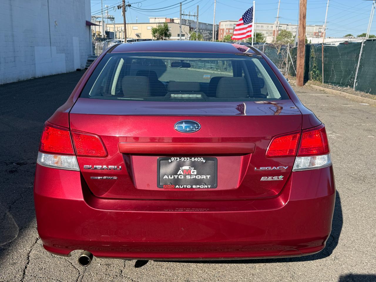 Subaru Legacy 4dr Sdn H4 Auto 2.5i 2012