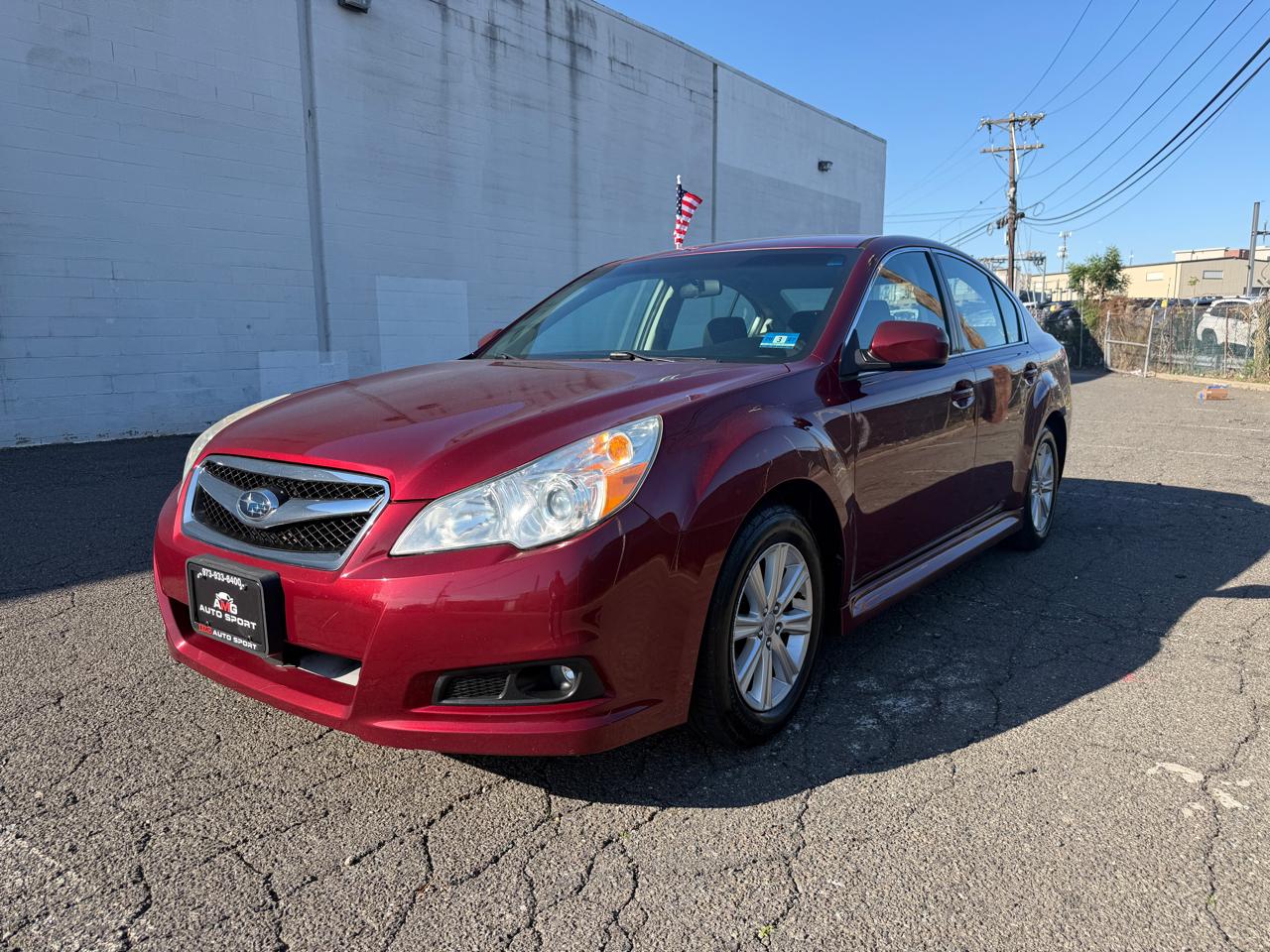 Subaru Legacy 4dr Sdn H4 Auto 2.5i 2012