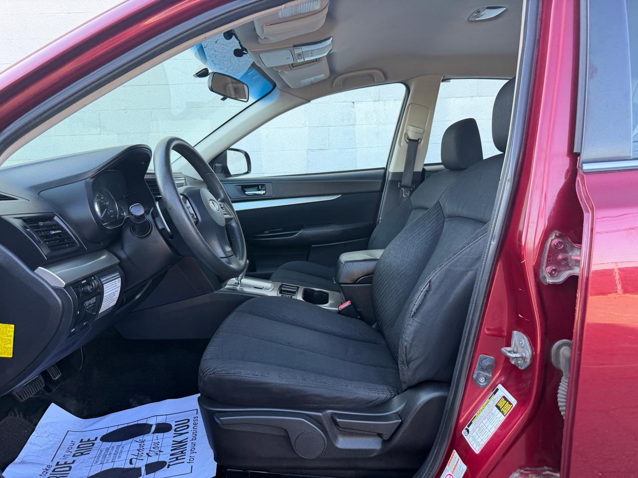 Subaru Legacy 4dr Sdn H4 Auto 2.5i 2012