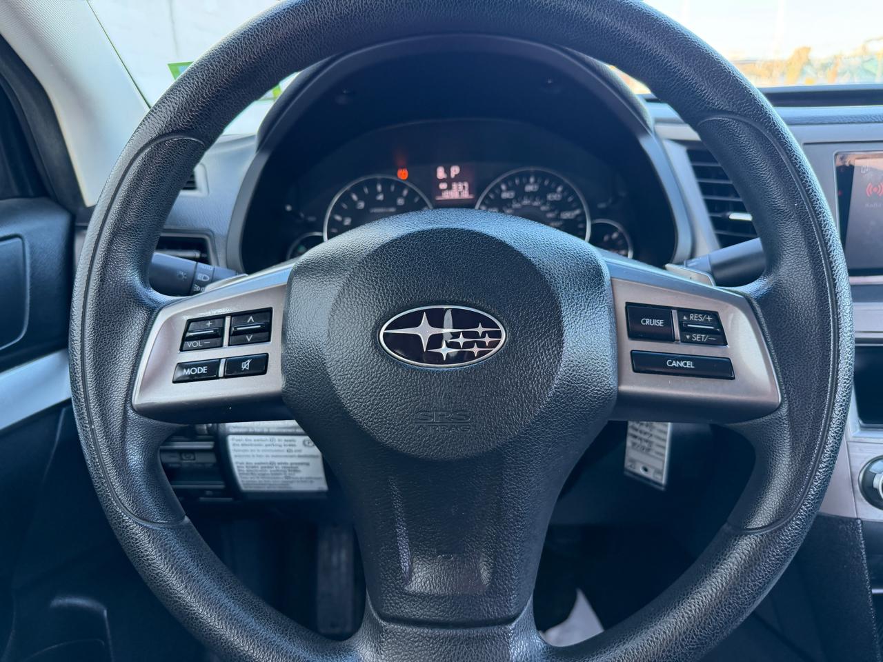 Subaru Legacy 4dr Sdn H4 Auto 2.5i 2012