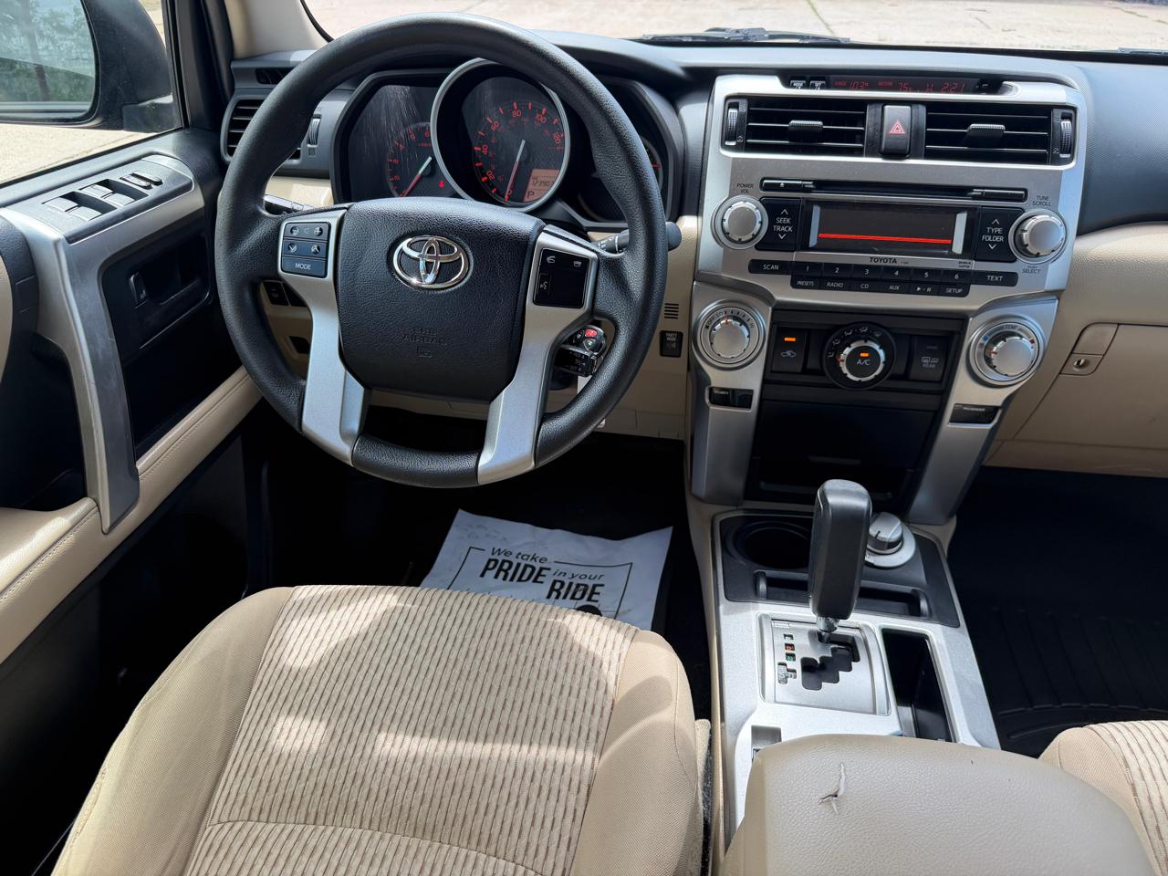 Toyota 4Runner 4WD 4dr V6 Limited (Natl) 2013