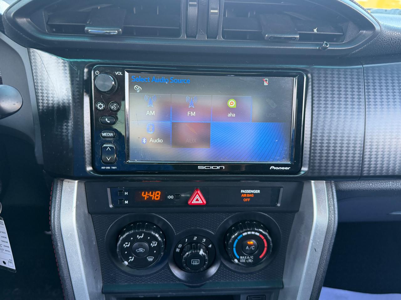 Scion FR-S 2dr Cpe Auto (Natl) 2016