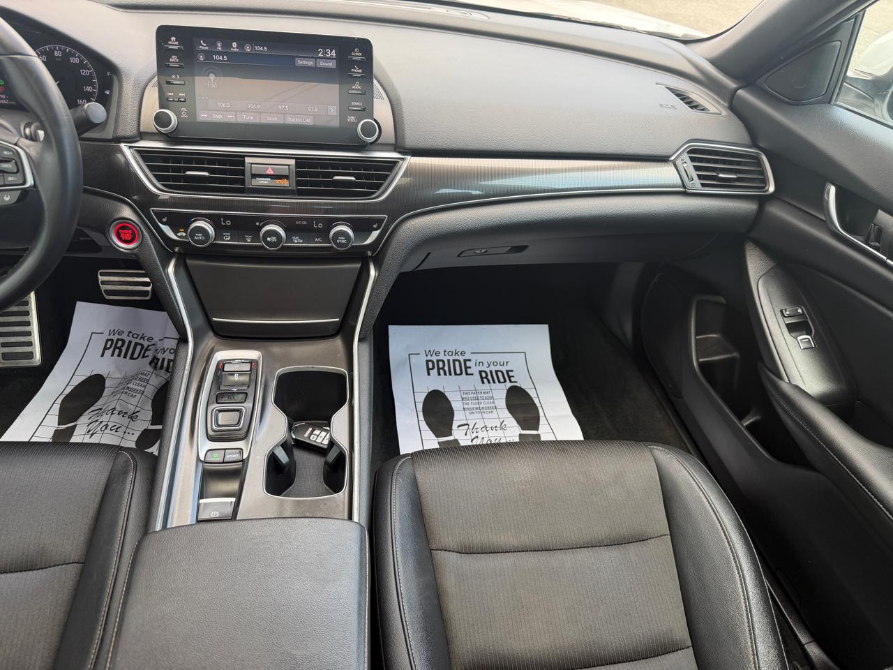 Honda Accord Sedan Sport 2.0T Auto 2019