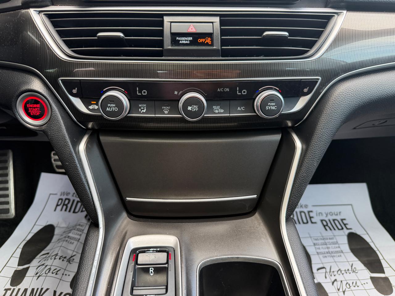 Honda Accord Sedan Sport 2.0T Auto 2019
