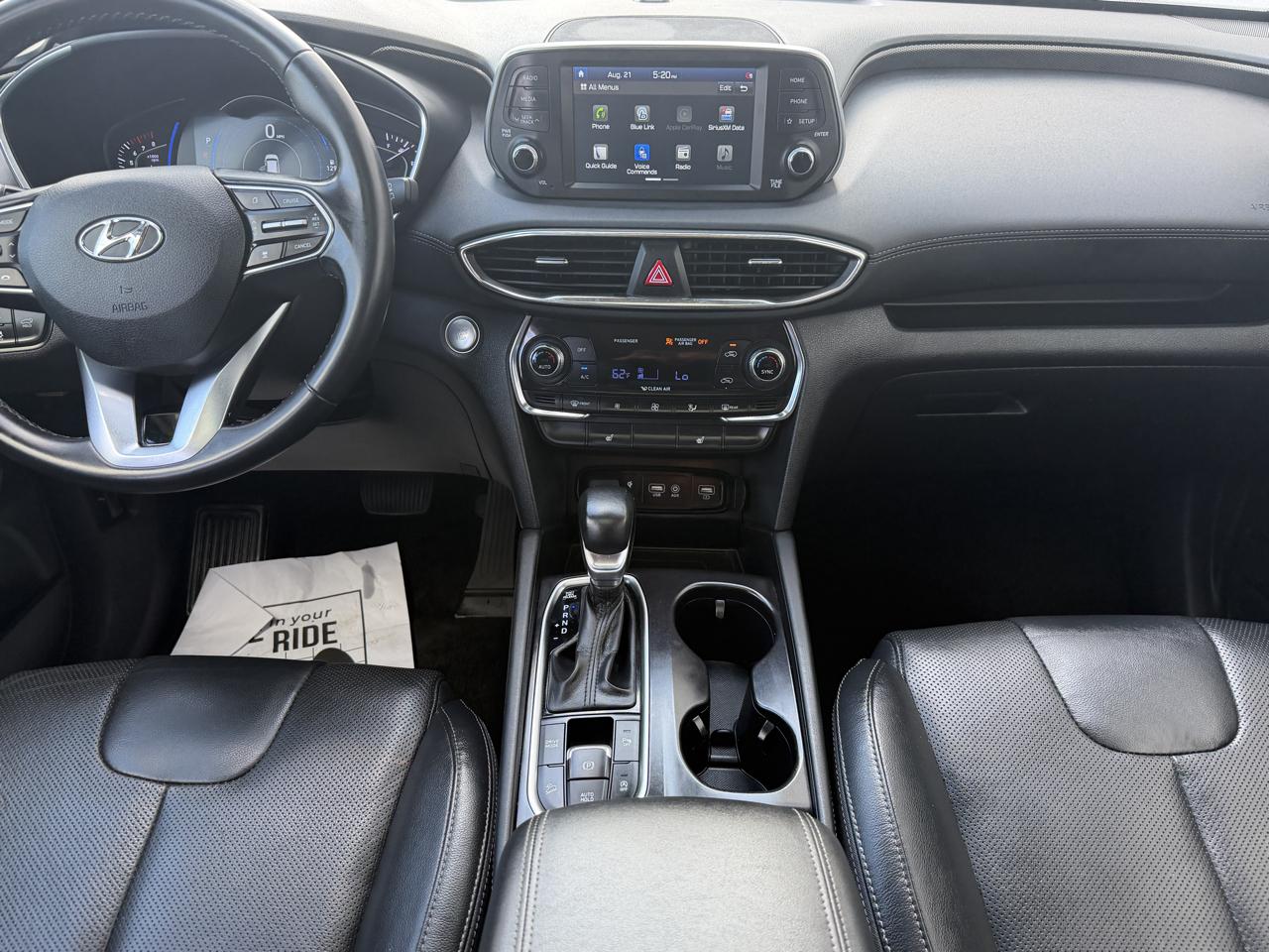 Hyundai Santa Fe SEL 2.0T Auto AWD 2020