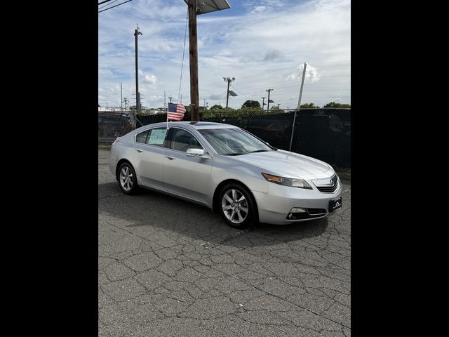 Gray 2013 Acura TL Sedan Front-Wheel Drive Automatic