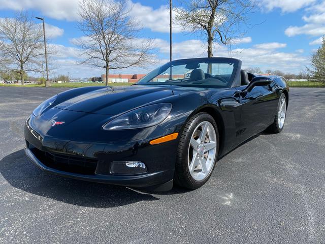 Black 2006 Chevrolet Corvette Convertible RWD Convertible Rear-Wheel Drive Automatic