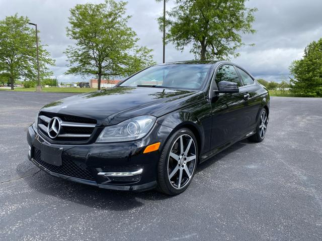 Black 2015 Mercedes-Benz C-Class C 350 Coupe 4MATIC Coupe All-Wheel Drive Automatic