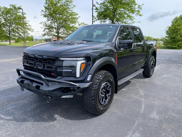 Agate Black Metallic 2024 Ford F-150 Raptor SuperCrew 4WD Pickup Truck Four-Wheel Drive Automatic