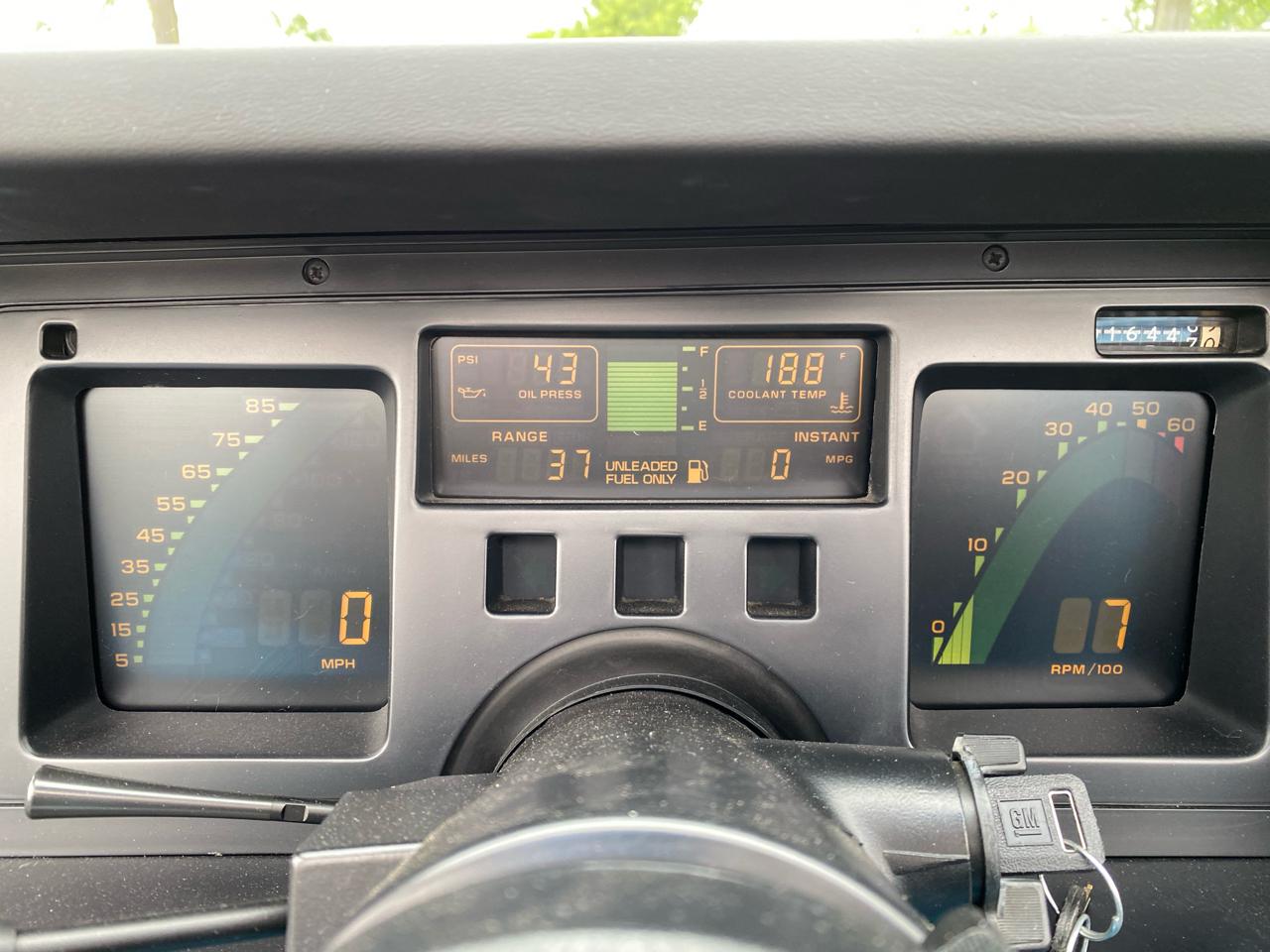 Chevrolet Corvette Convertible 1989
