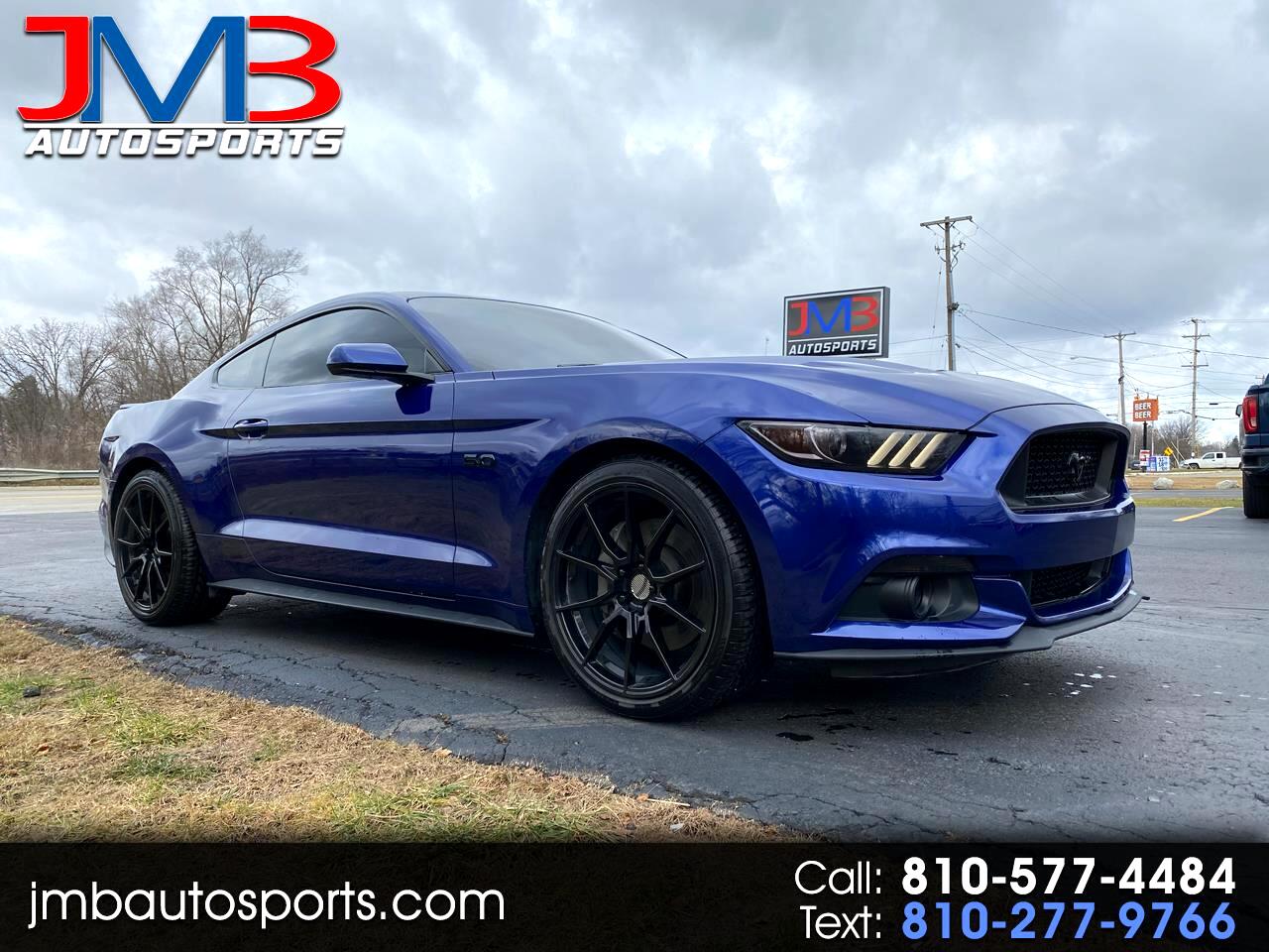 Used 16 Ford Mustang Gt Premium Coupe For Sale In Flint Mi Jmb Auto Sports
