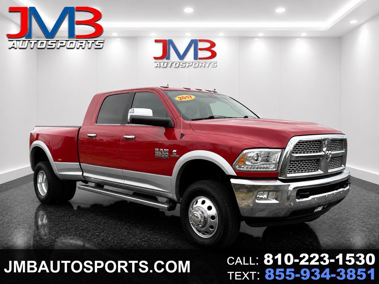 2017 RAM 3500 Laramie Mega Cab 4WD DRW