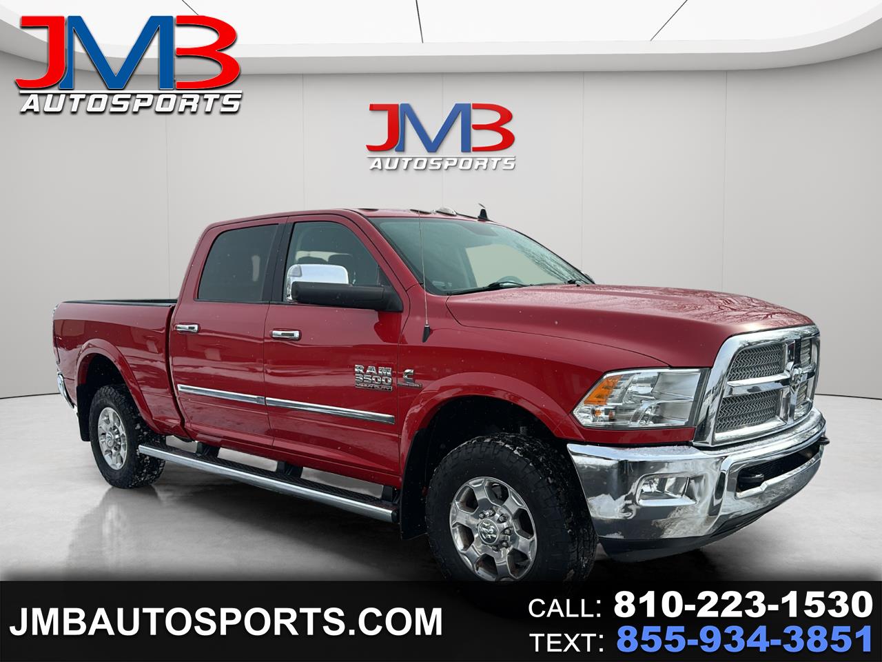 2018 RAM 3500 SLT Crew Cab SWB 4WD
