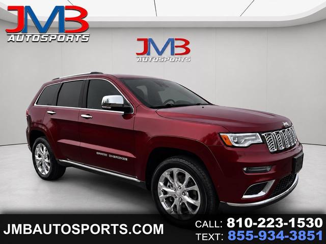 Red (Burgundy) 2021 Jeep Grand Cherokee SUV / Crossover Four-Wheel Drive Automatic