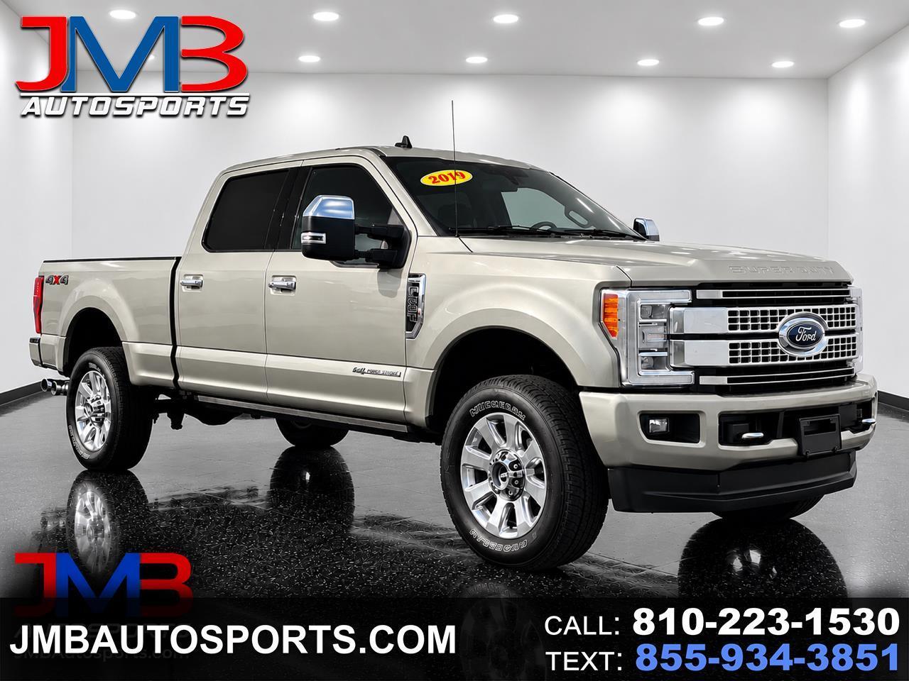 Ford Super Duty F-350 SRW Platinum 4WD Crew Cab 6.75' Box 2019