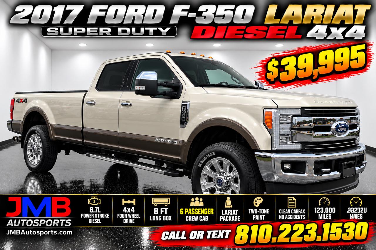 Ford Super Duty F-350 SRW Lariat 4WD Crew Cab 8' Box 2017