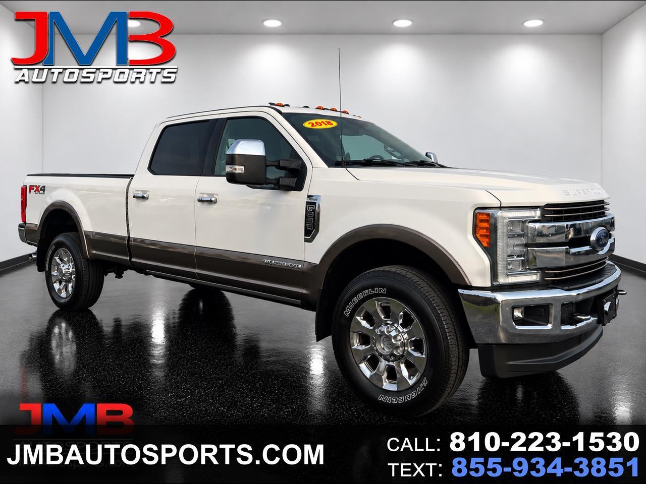 2018 Ford Super Duty F-350 SRW King Ranch 4WD Crew Cab 8' Box