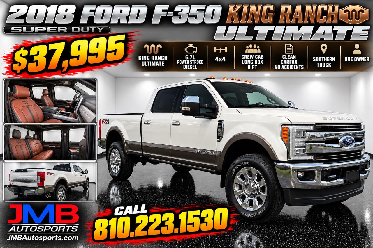 Ford Super Duty F-350 SRW King Ranch 4WD Crew Cab 8' Box 2018