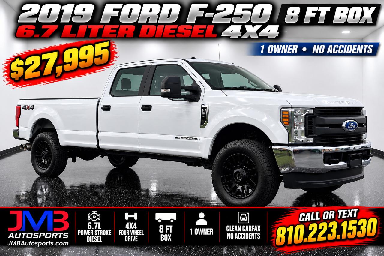Ford Super Duty F-250 SRW XL 4WD Crew Cab 8' Box 2019
