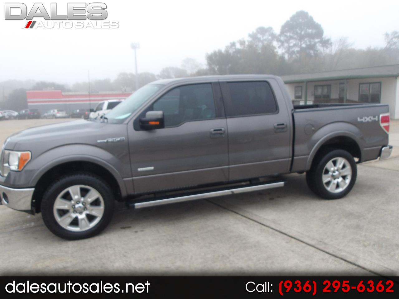 2012 Ford F-150 4WD SuperCrew 145" Lariat