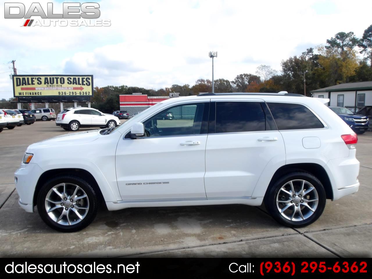 Jeep Grand Cherokee RWD 4dr Summit 2016