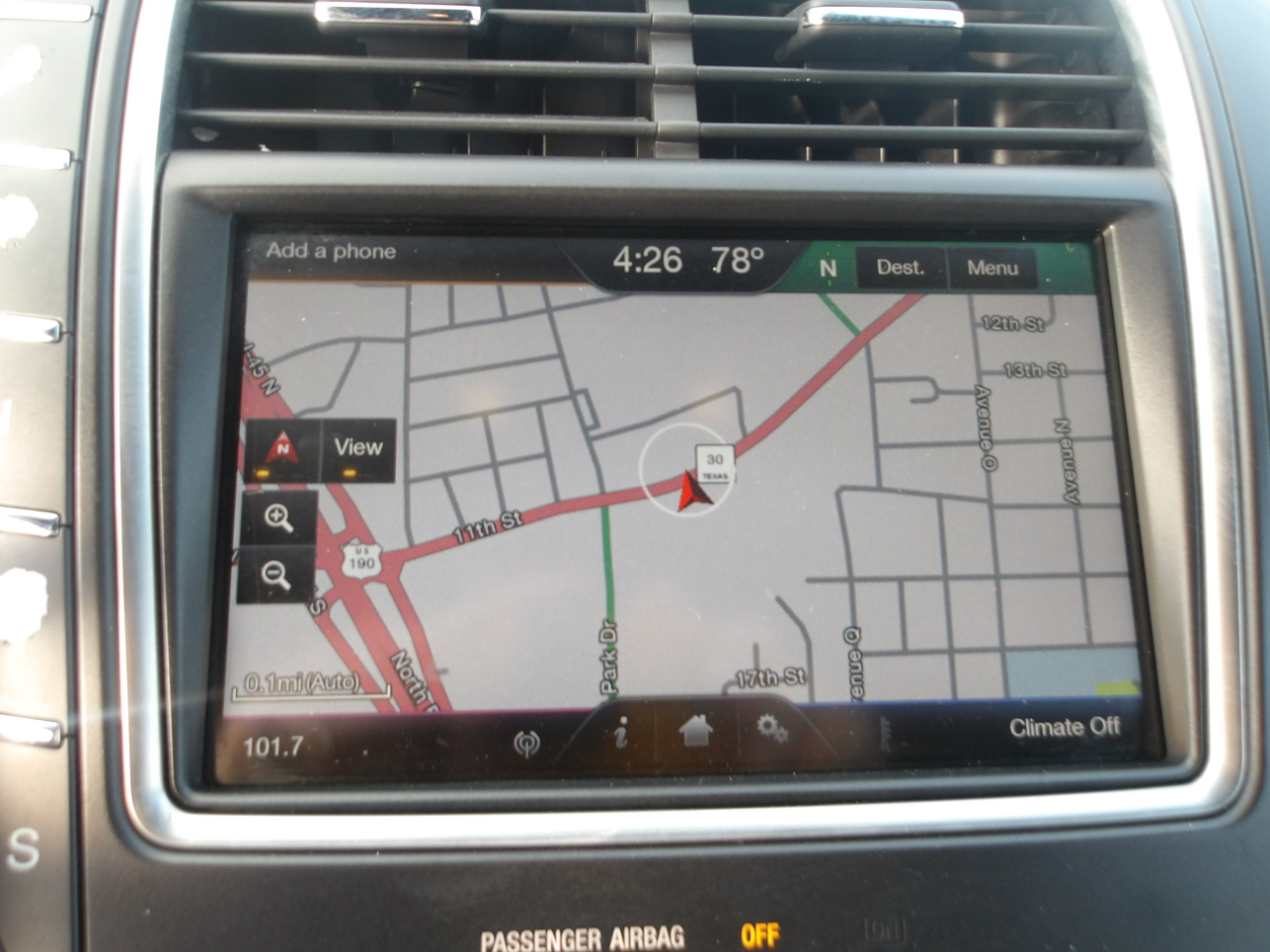 Lincoln MKX FWD 4dr Select 2016