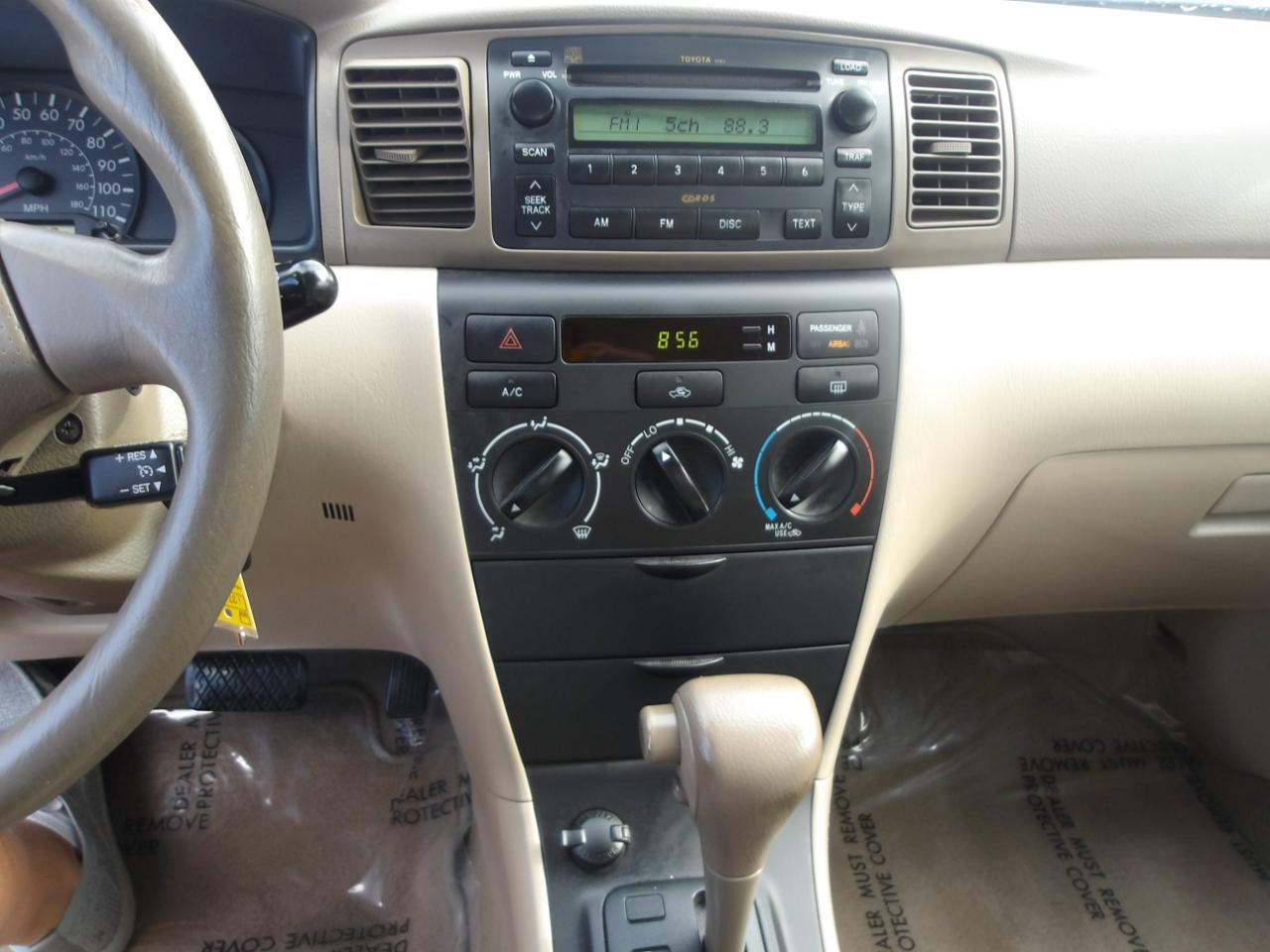 Toyota Corolla 4dr Sdn CE Auto (Natl) 2005