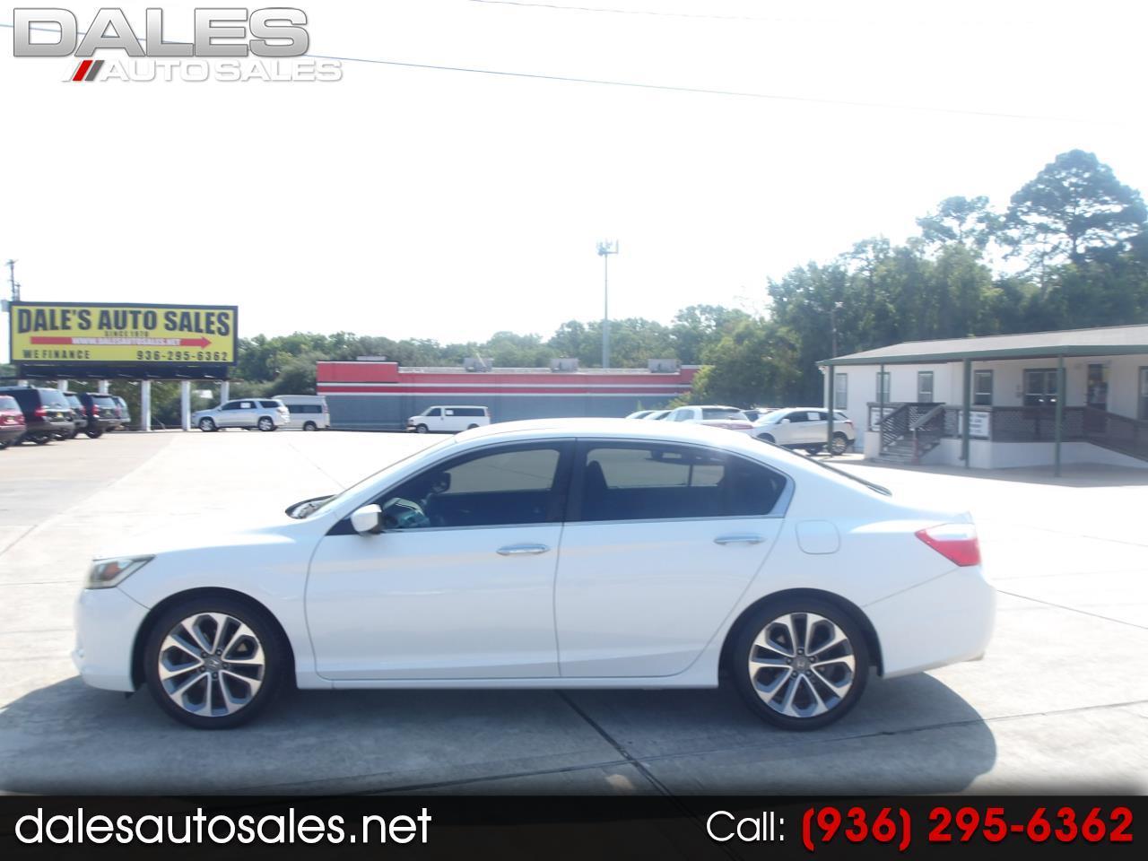 Honda Accord Sdn 4dr I4 CVT Sport 2013