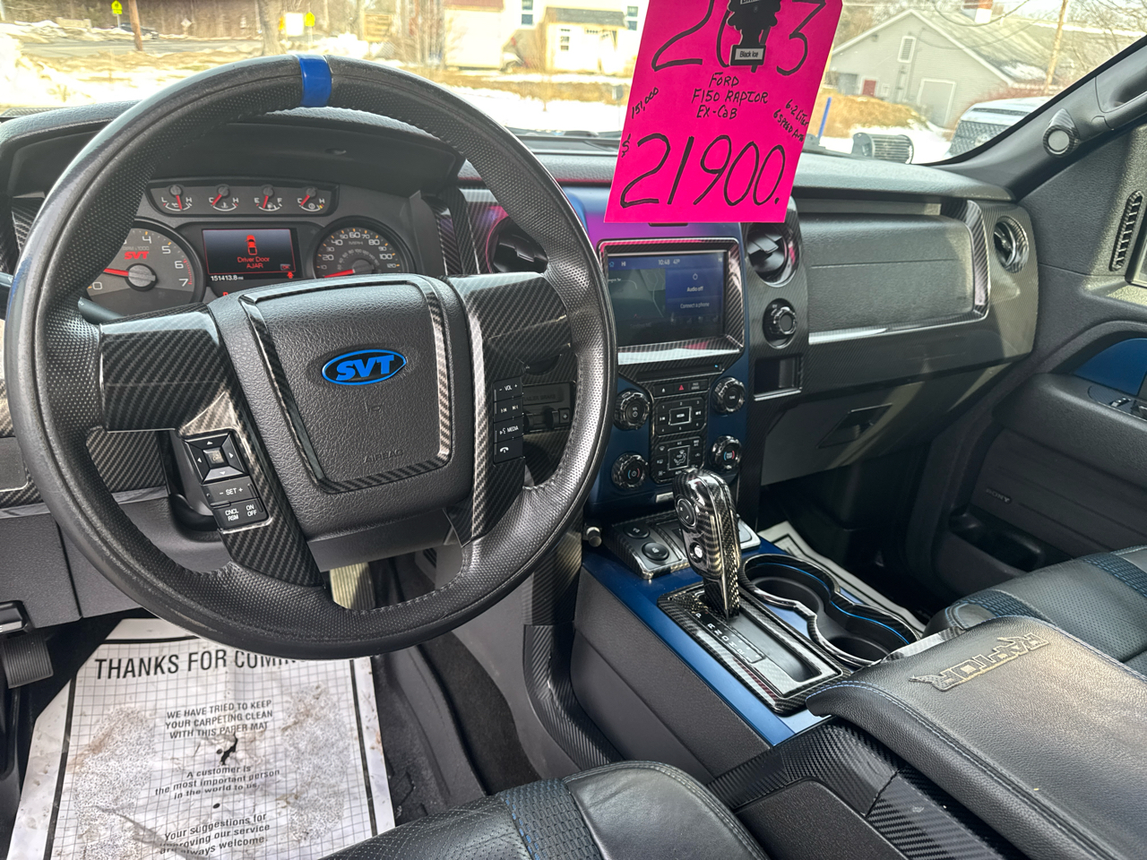 Ford F-150 Raptor 4WD SuperCab 5.5' Box 2013